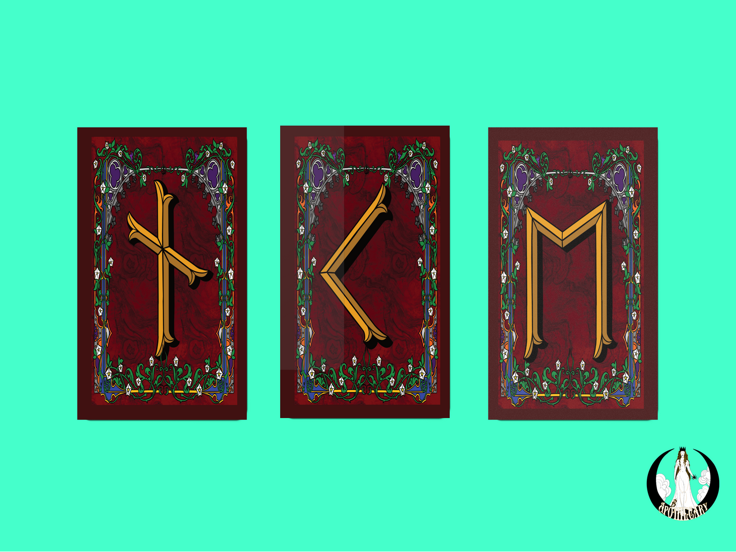 The Sea Wolf Rune Deck