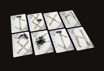 Bone Rune Cards