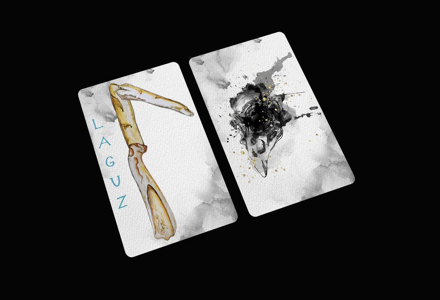 Bone Rune Cards