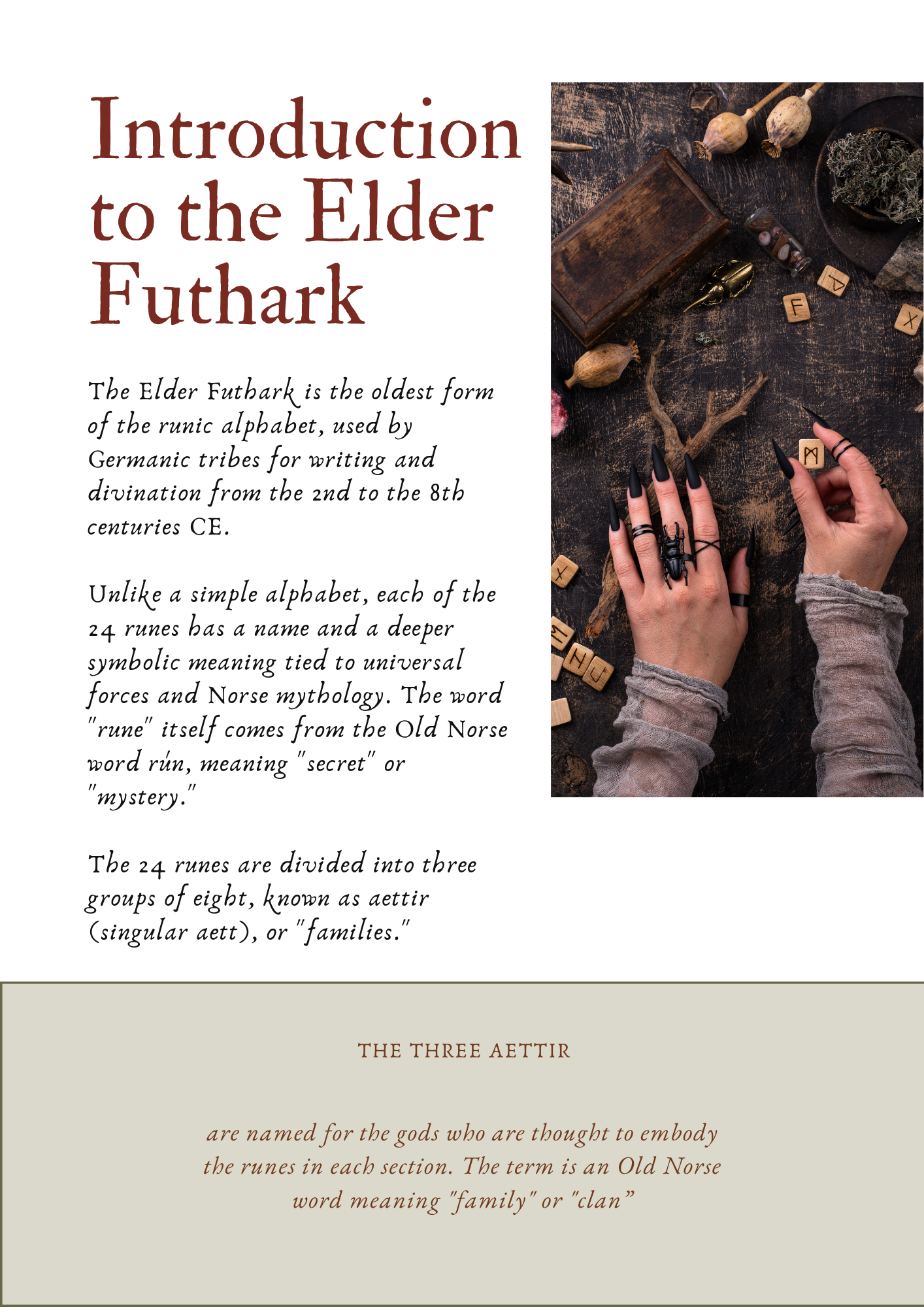 Introduction to Runes