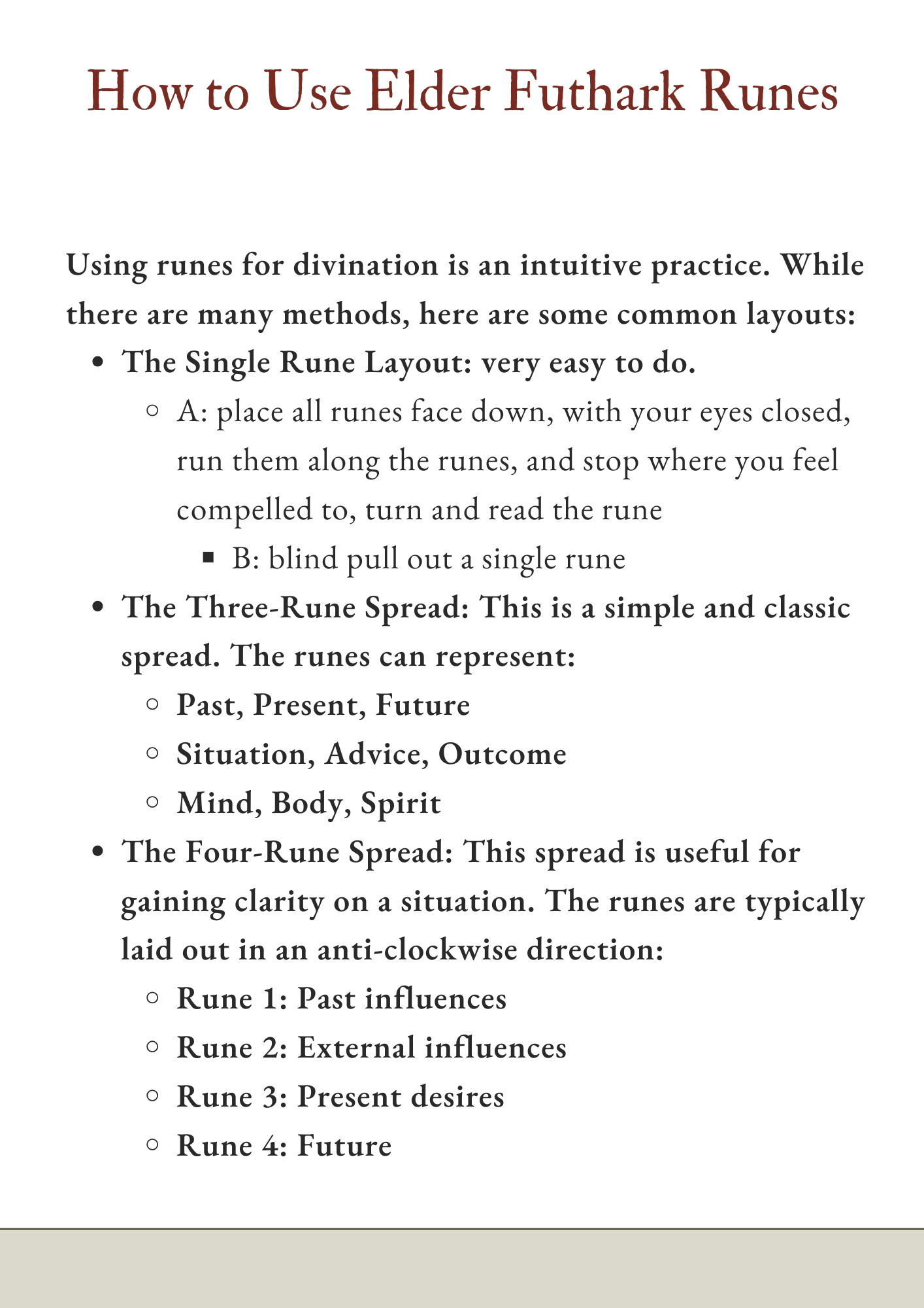 Introduction to Runes