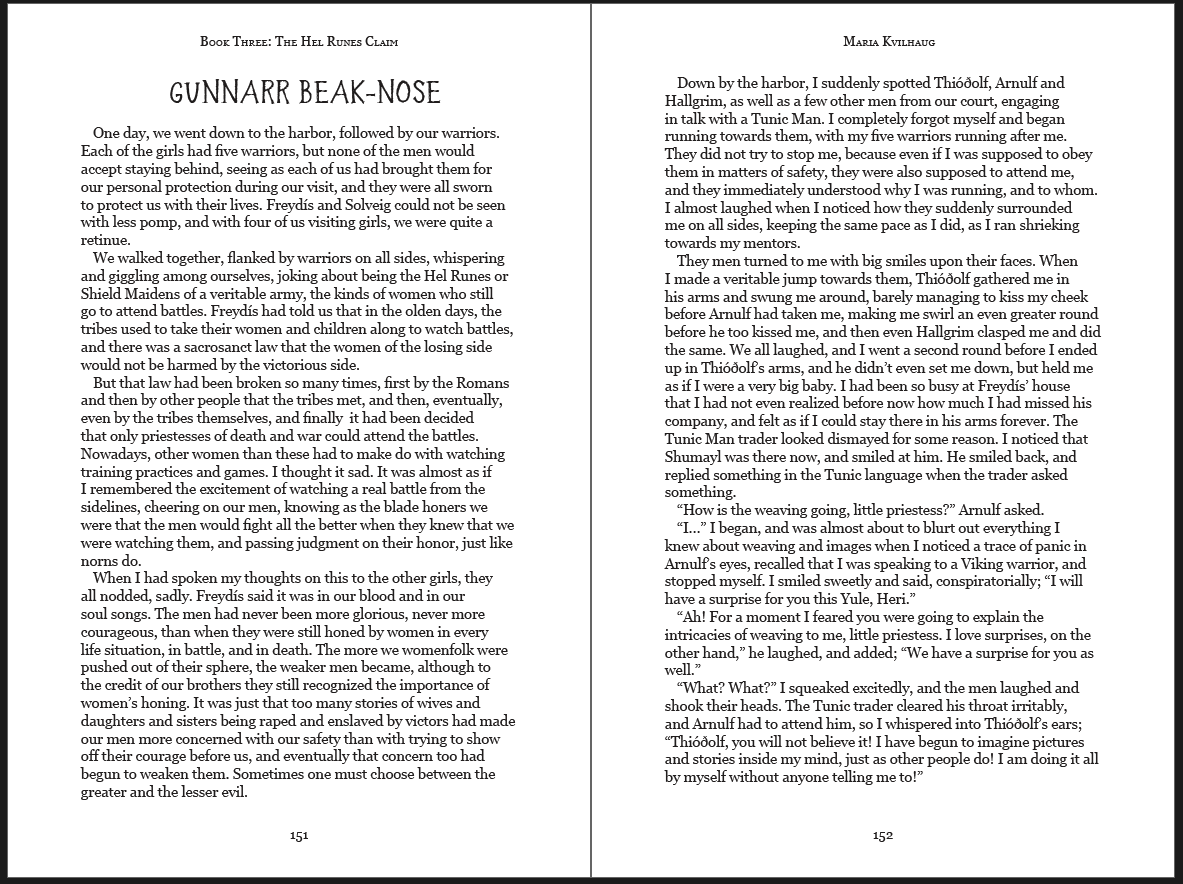 Blade Honer: Book 3, The Hel Runes Claim