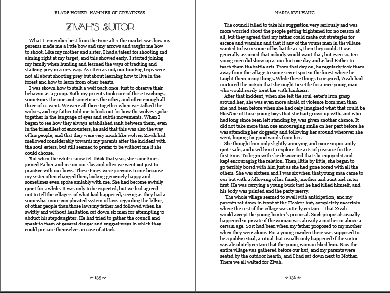 Blade Honer: Book 1, The Hammer of Greatness