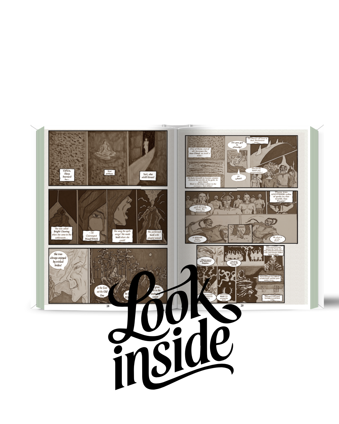 Gylfagginning, An Illustrated Edda by Maria Kvilhaug