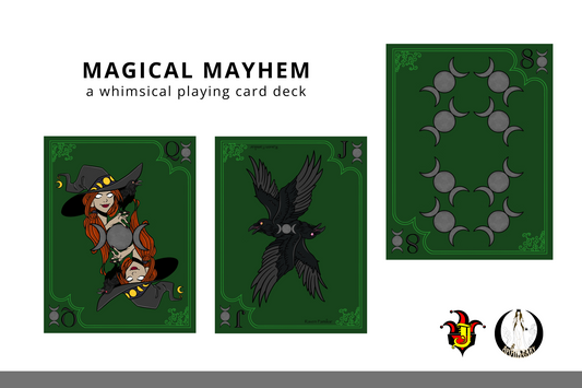 Magical Mayhem Playing Cards